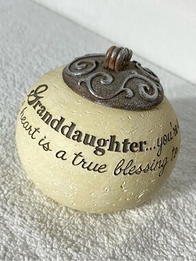 Pavilion Gift Co Comfort To Go Granddaughter Lidded Tealight Candle Holder